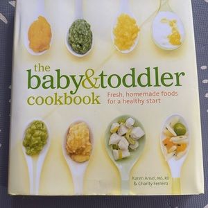 Baby and toddler cookbook